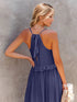 'Galatea' Ruffled Sleeveless Maxi Dress - Celes Fashion